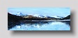 winter sun,loch lomond    oil on canvas    30 x 80cm